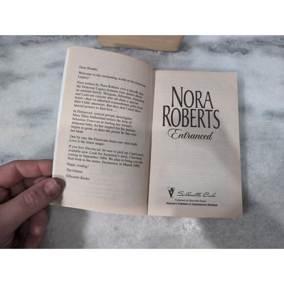 Nora Roberts Paperback Bundle: Entranced, Loving Jack & Best Laid Plans - Picture 8 of 9